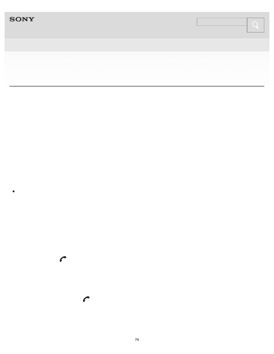 Sony MDR-1RBT User Manual | Page 74 / 87