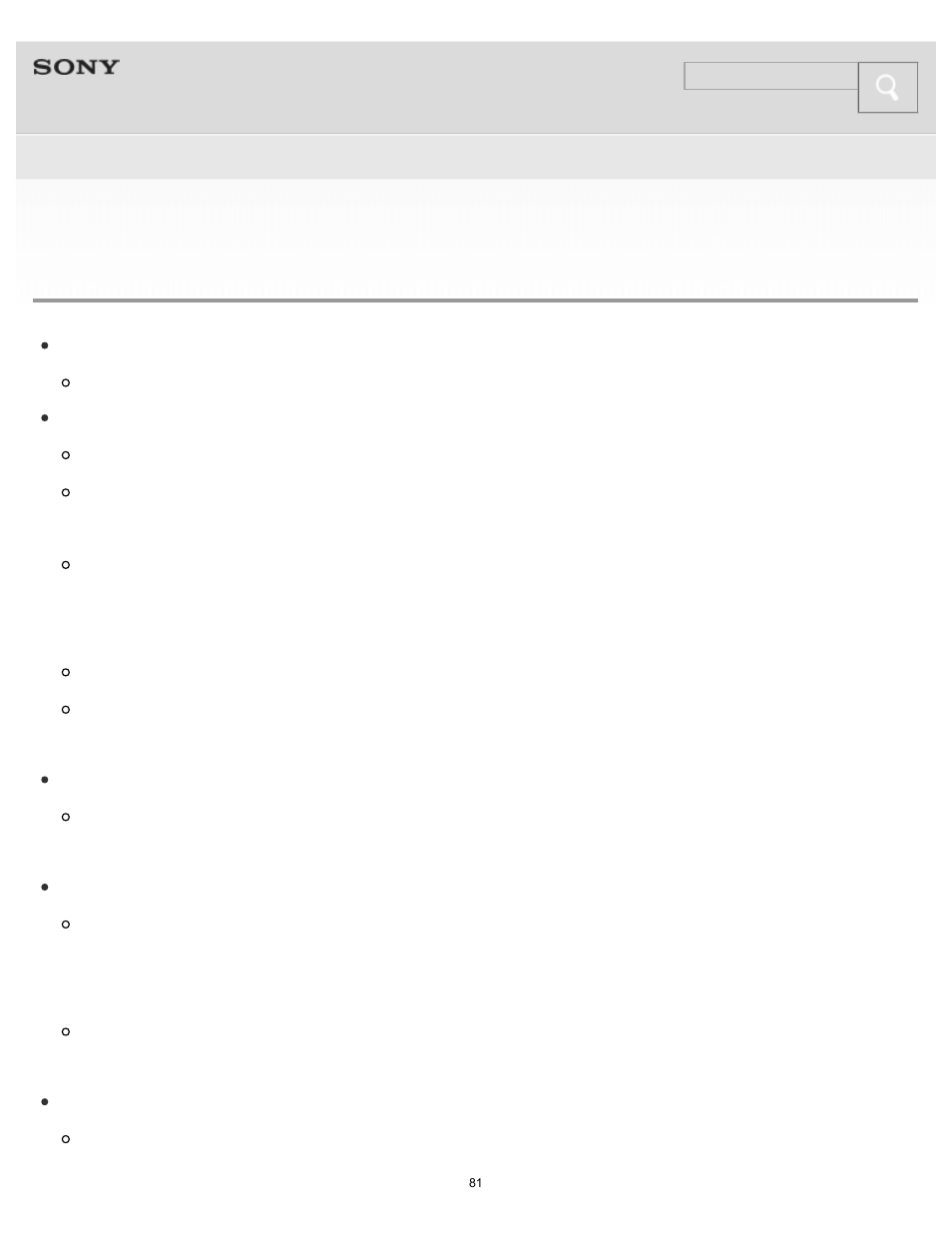 Bluetooth connection | Sony MDR-1RBT User Manual | Page 81 / 87