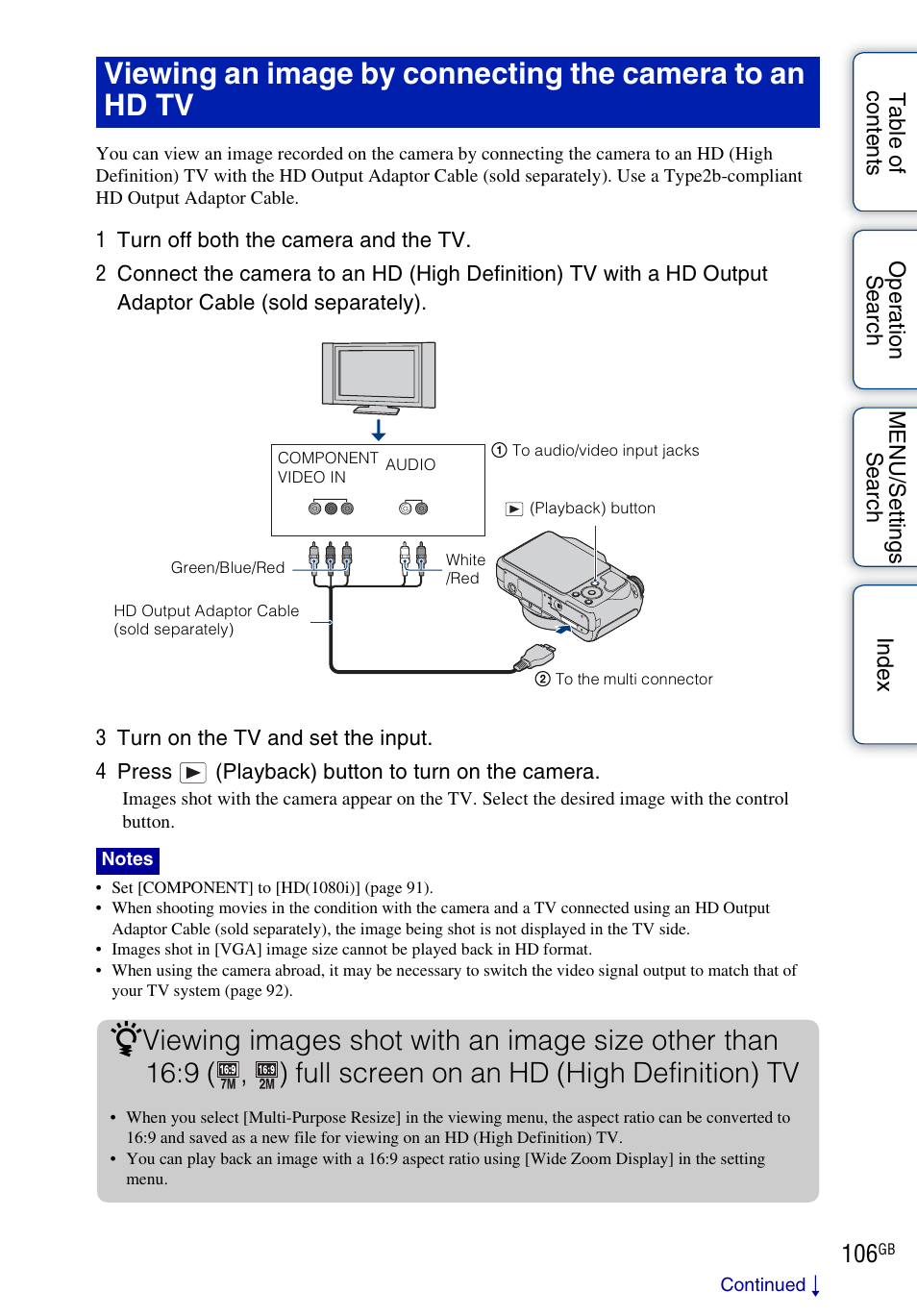 Sony DSC-H20 User Manual | Page 106 / 149