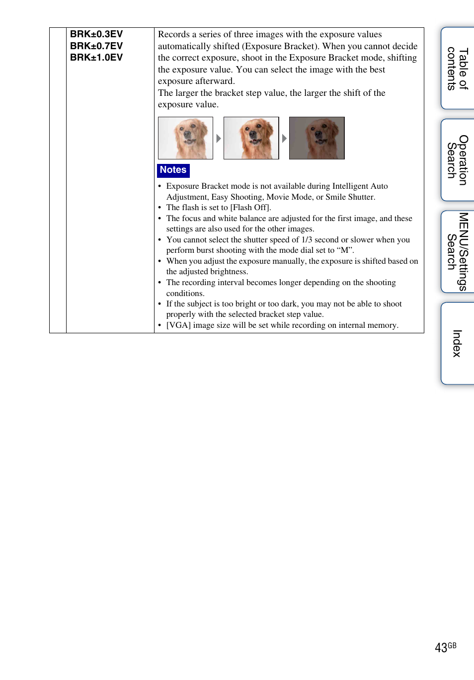 Sony DSC-H20 User Manual | Page 43 / 149