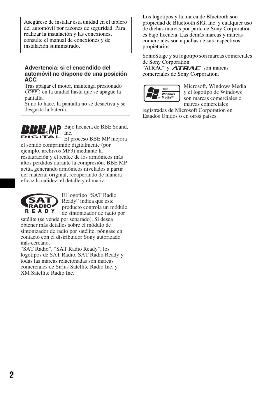 Sony MEX-BT5000 User Manual | Page 62 / 96