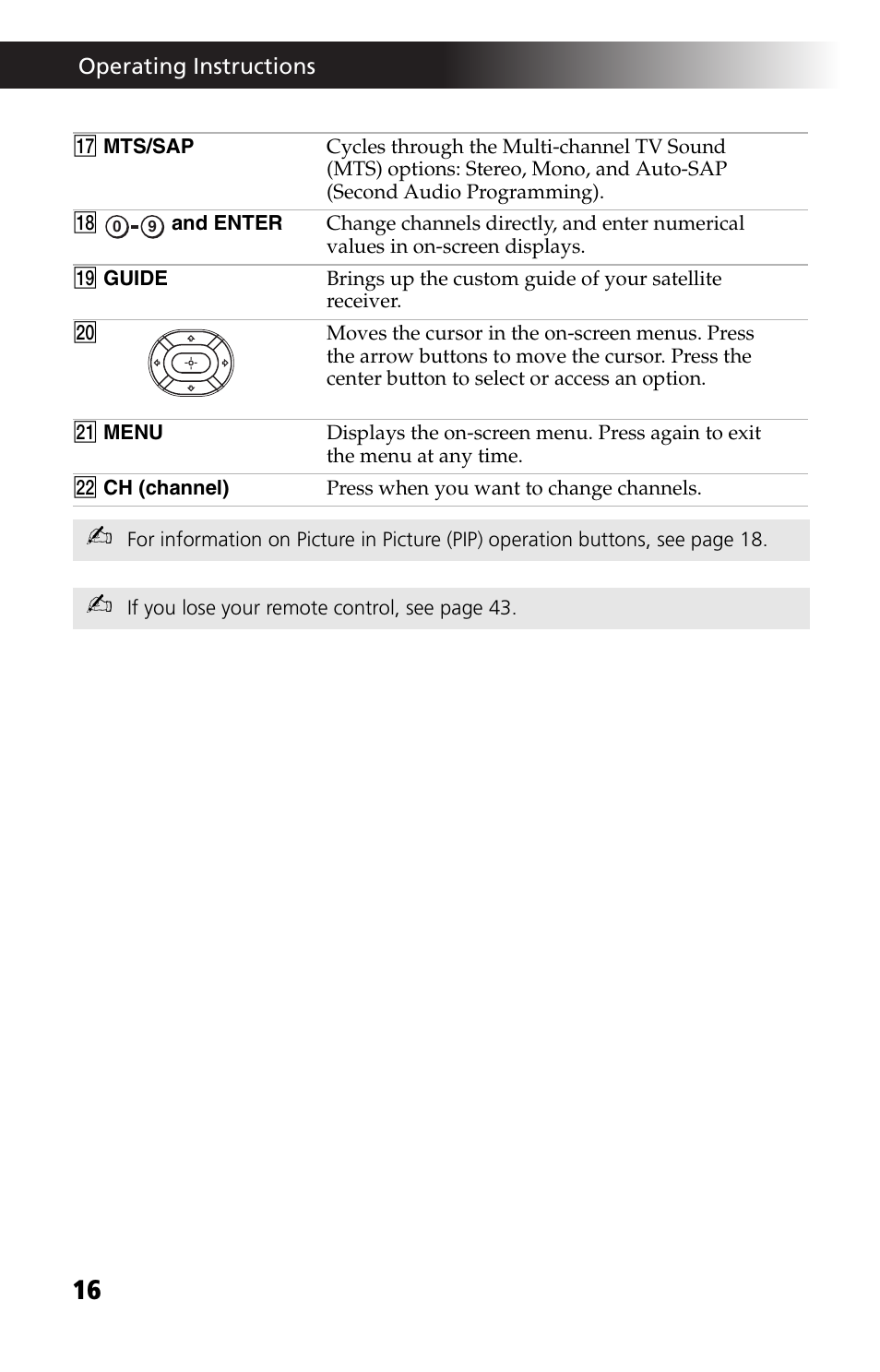 Sony KV-27FV17 User Manual | Page 28 / 64
