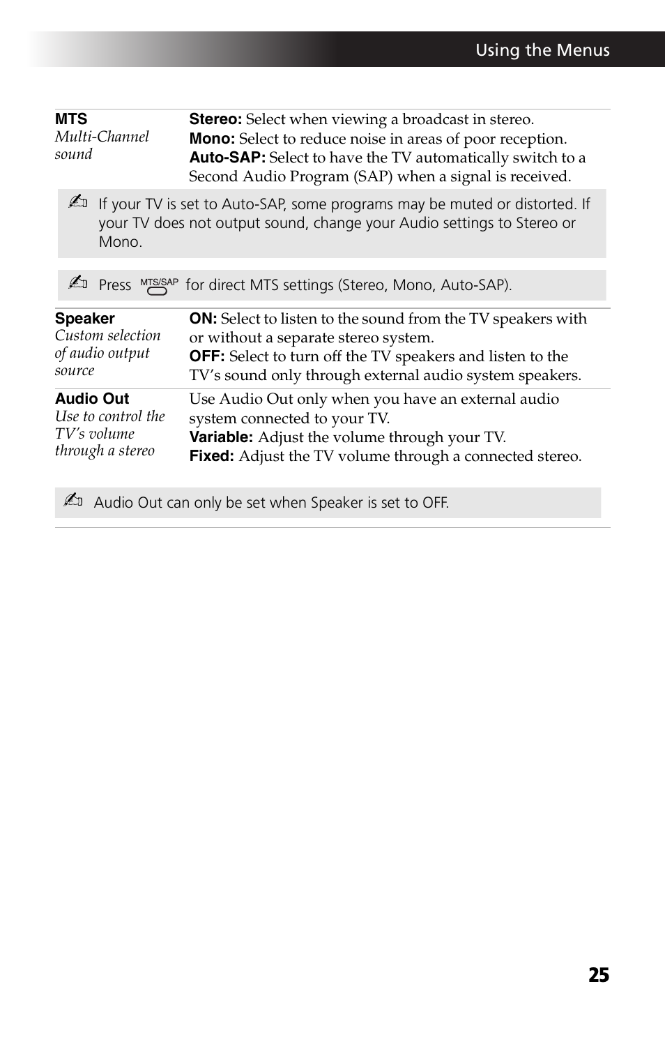 Sony KV-27FV17 User Manual | Page 37 / 64