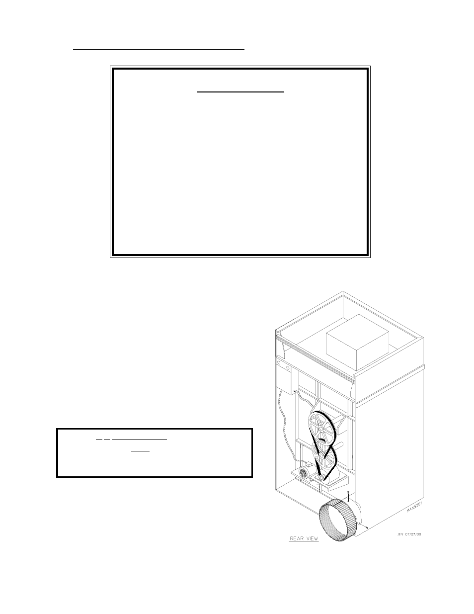 Warning | American Dryer Corp. Extended Side Panels AD-120ES III User Manual | Page 17 / 68