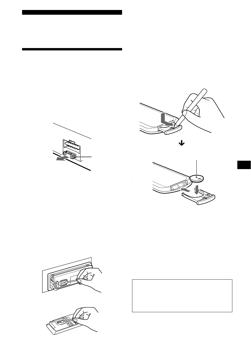 Información complementaria, Mantenimiento | Sony CDX-M670 User Manual | Page 101 / 108