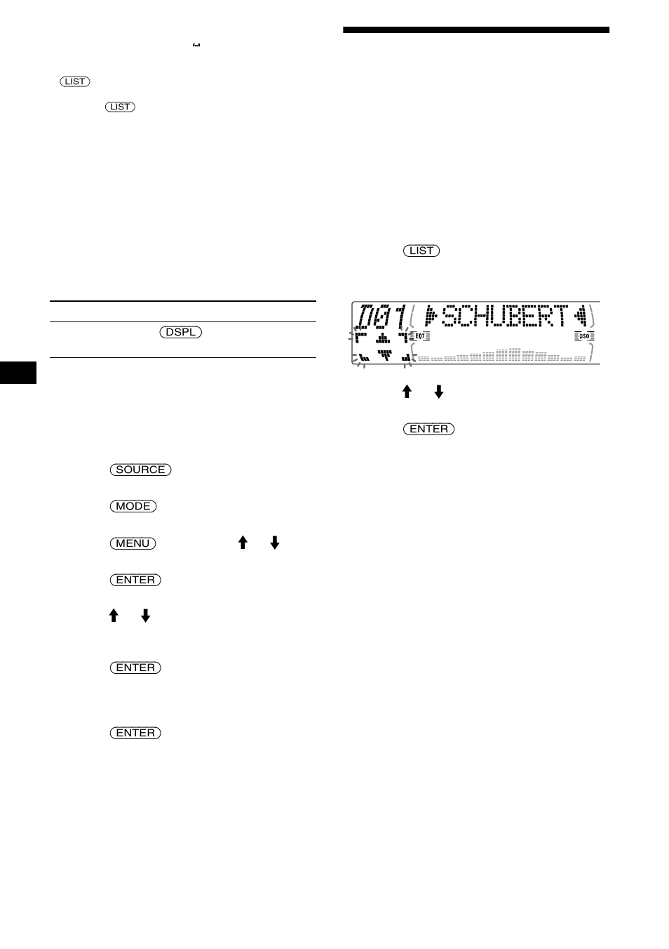 Locating a disc by name, List-up | Sony CDX-M670 User Manual | Page 12 / 108