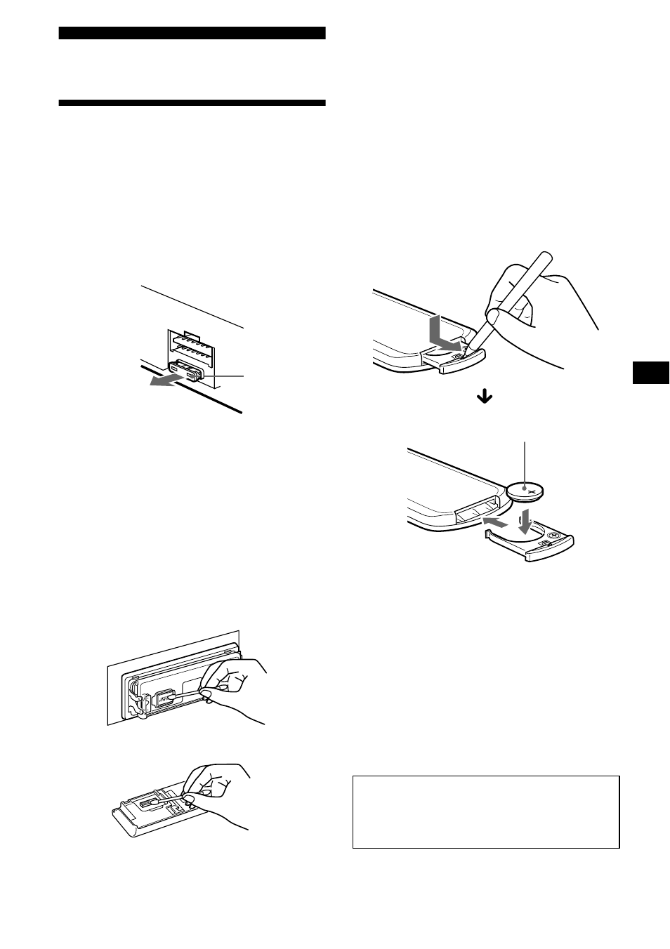 Additional information, Maintenance | Sony CDX-M670 User Manual | Page 31 / 108