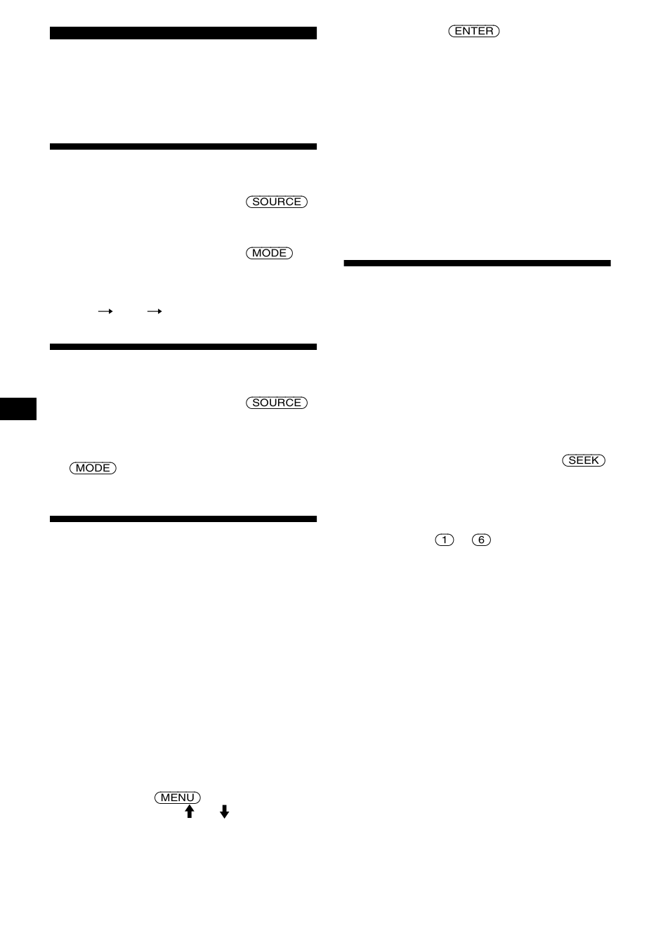 Tv/vidéo (en option), Regarder la télévision, Regarder une cassette vidéo | Mémorisation automatique de canaux télévisés | Sony CDX-M670 User Manual | Page 62 / 108