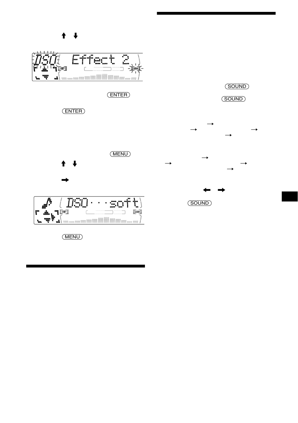 Ajuste de las características de sonido, Memoria de sonido fuente (ssm) | Sony CDX-M670 User Manual | Page 89 / 108