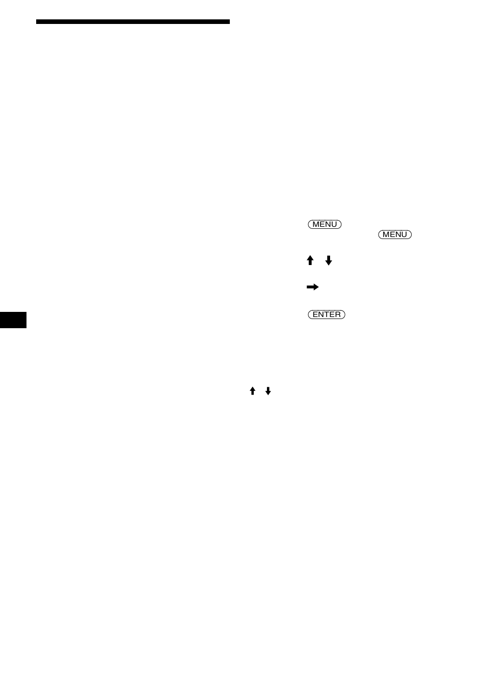 Cambio de los ajustes de sonido y visualización, Menú, 26 cambio de los ajustes de sonido y visualización | Sony CDX-M670 User Manual | Page 96 / 108