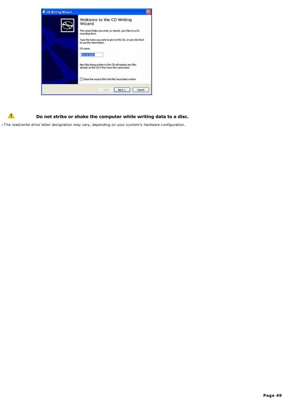 Sony PCG-V505BCK User Manual | Page 49 / 141