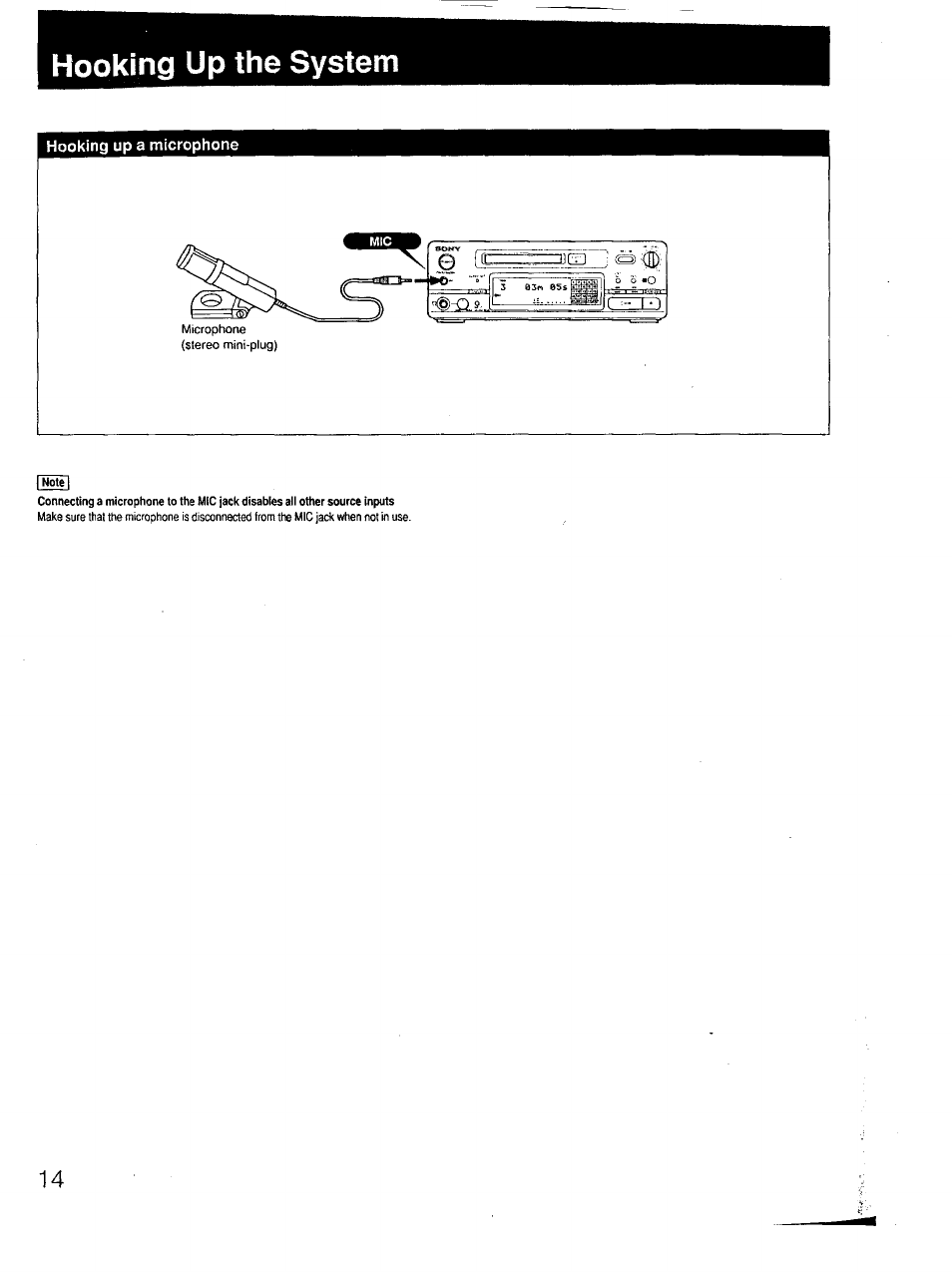 Sony MDS-101 User Manual | Page 14 / 52