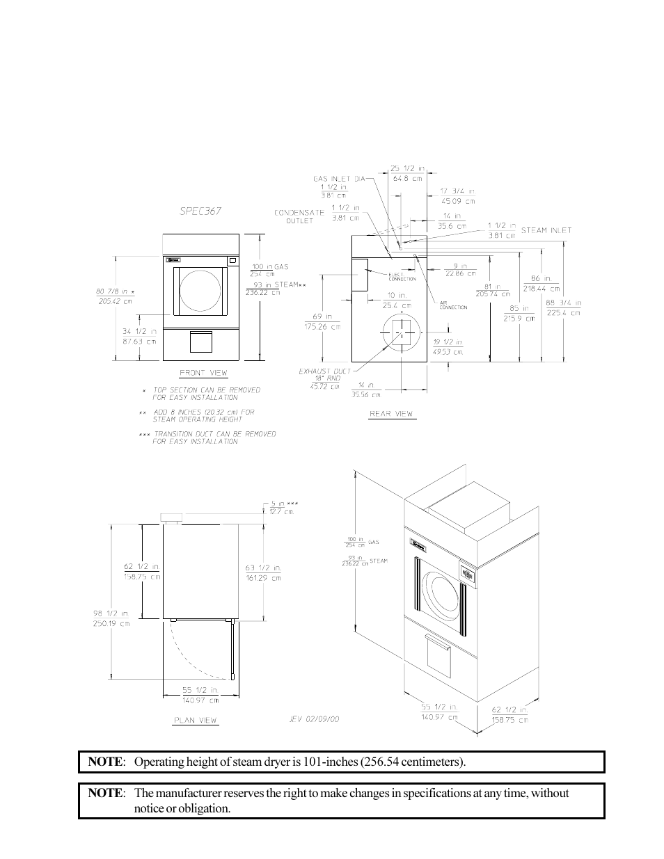 American Dryer Corp. MD-170 User Manual | Page 11 / 72