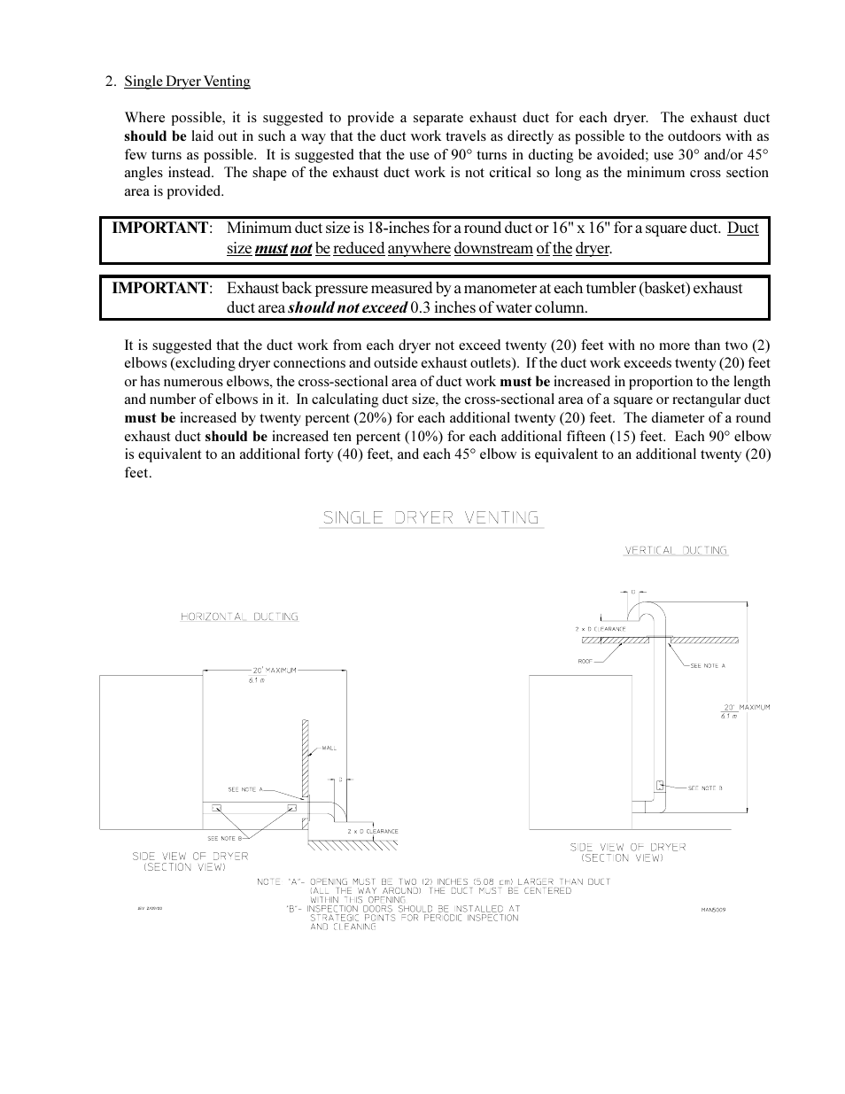 American Dryer Corp. MD-170 User Manual | Page 21 / 72