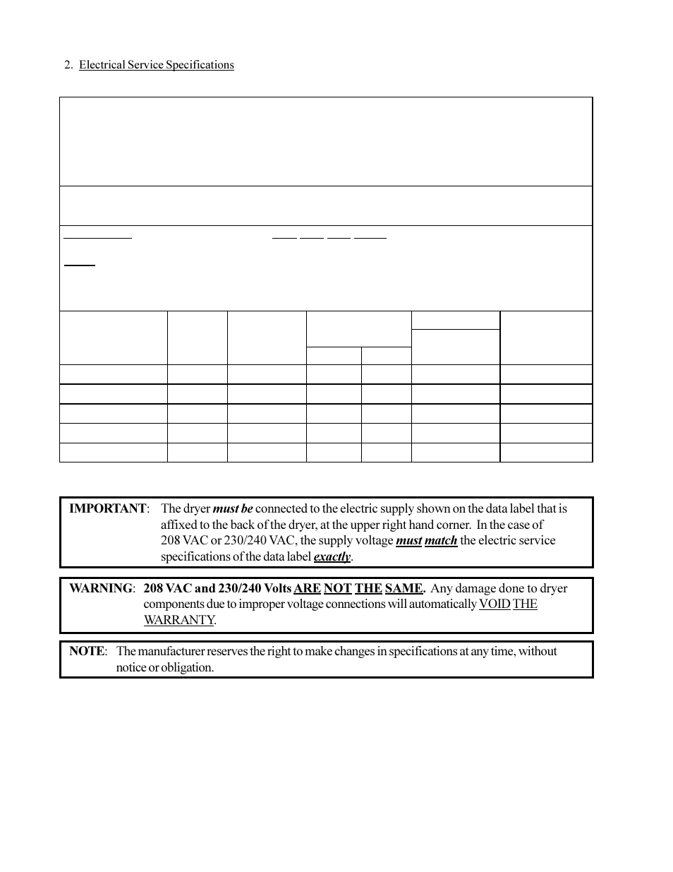American Dryer Corp. MD-170 User Manual | Page 26 / 72