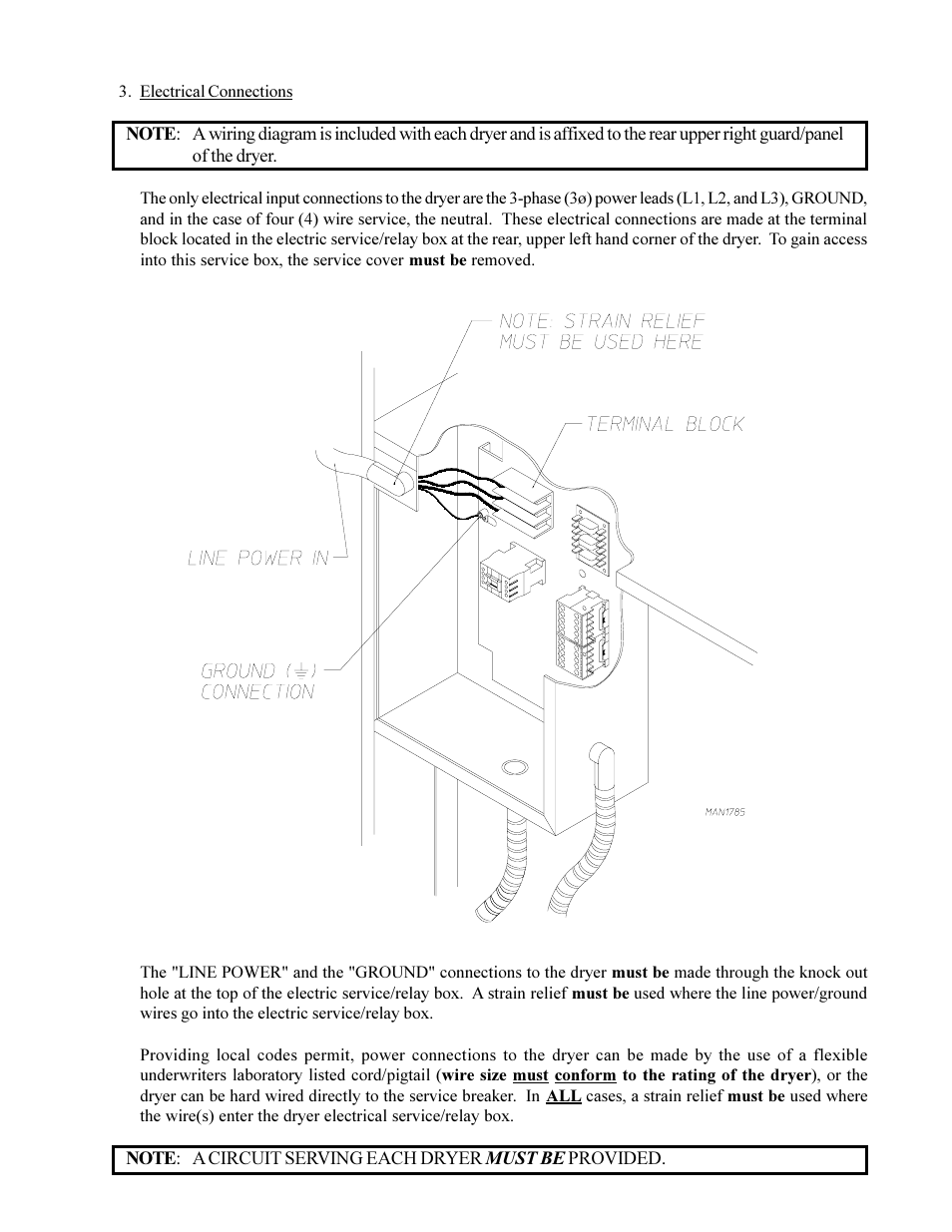 American Dryer Corp. MD-170 User Manual | Page 27 / 72