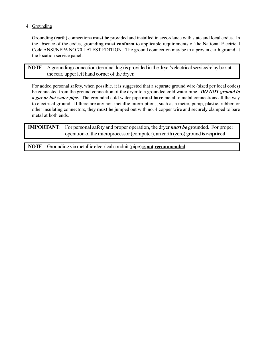 American Dryer Corp. MD-170 User Manual | Page 28 / 72