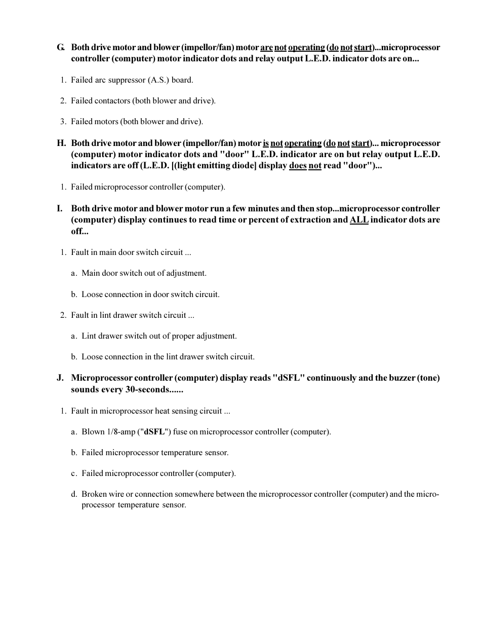 American Dryer Corp. MD-170 User Manual | Page 49 / 72