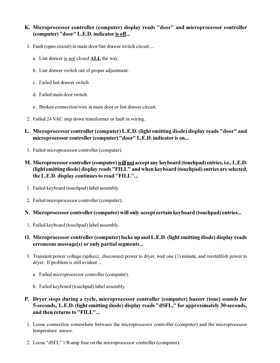 American Dryer Corp. MD-170 User Manual | Page 50 / 72