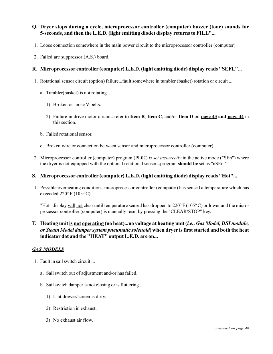 American Dryer Corp. MD-170 User Manual | Page 51 / 72