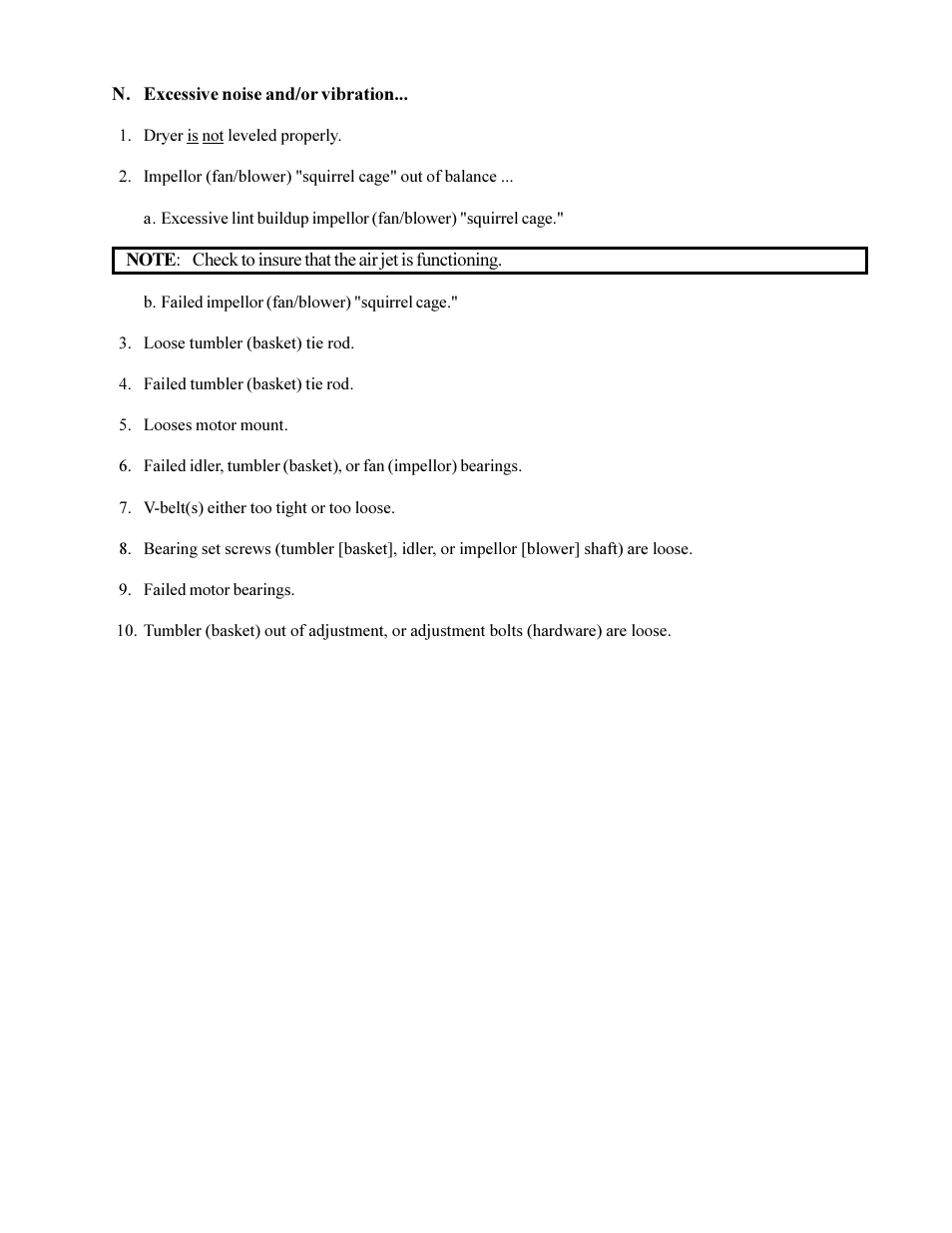 American Dryer Corp. MD-170 User Manual | Page 63 / 72