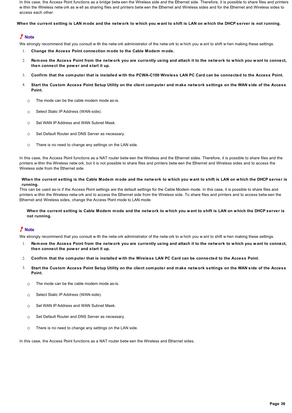 Sony PCWA-A200 User Manual | Page 36 / 61