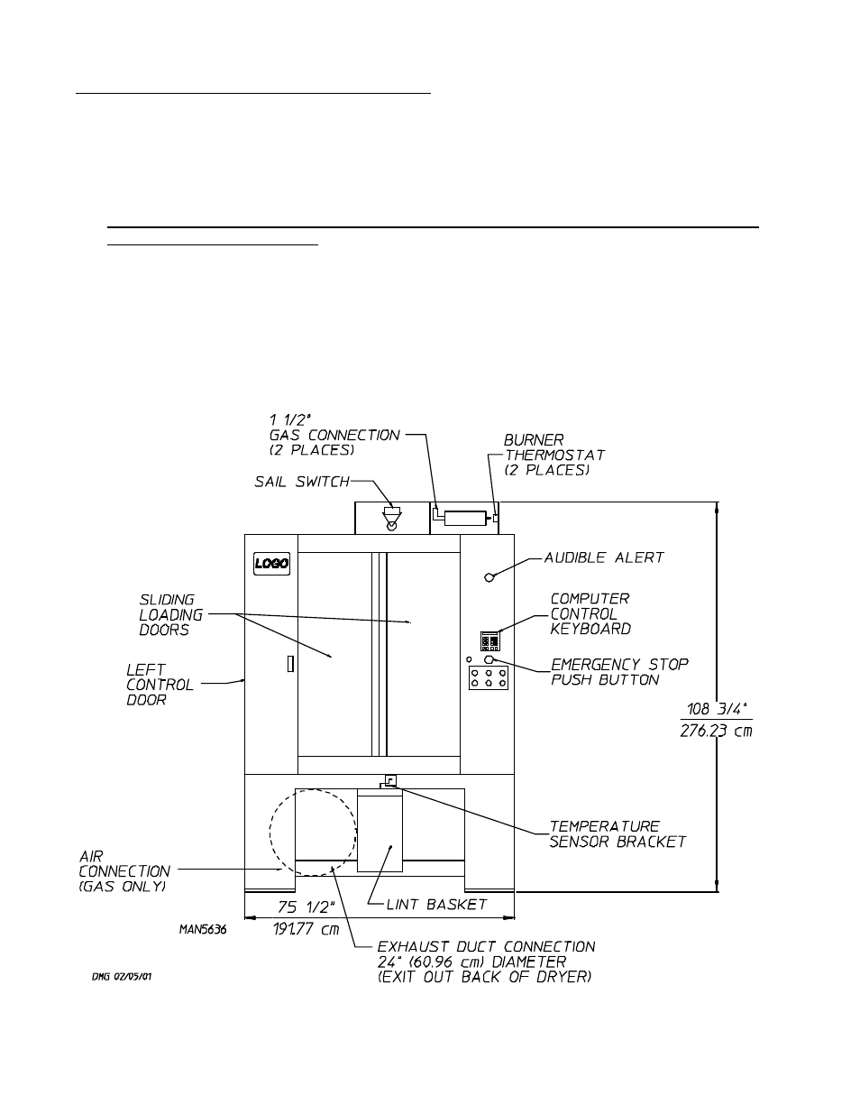 E. compressed air supply system | American Dryer Corp. ML-310 User Manual | Page 26 / 81