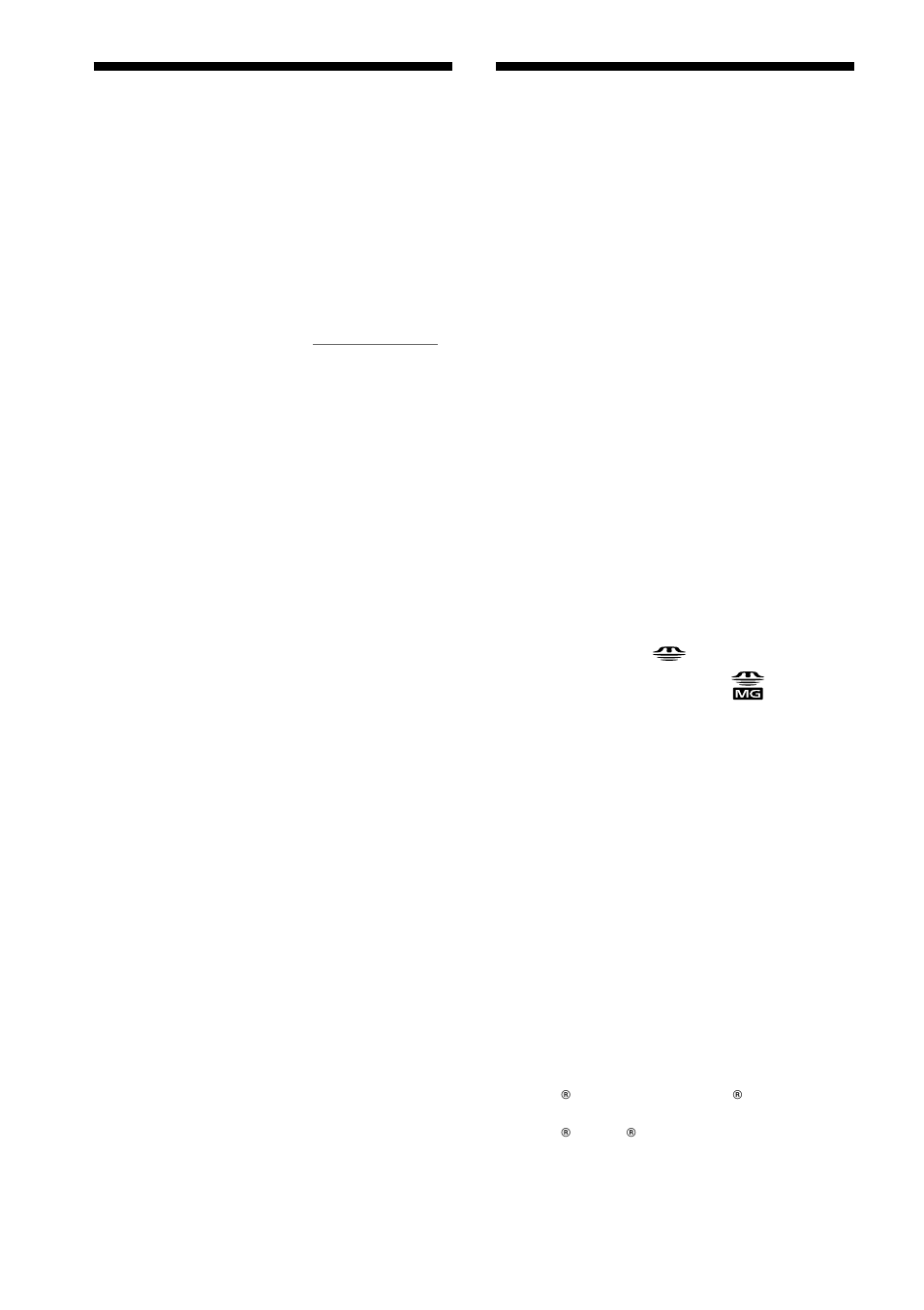 Notice for users, For the customers in the united states, Trademarks | Sony ICD-MS1 User Manual | Page 2 / 72