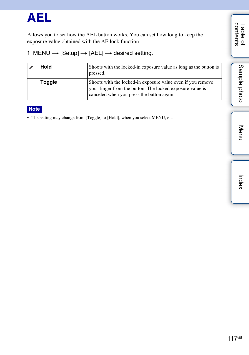 Sony NEX-7K User Manual | Page 117 / 211