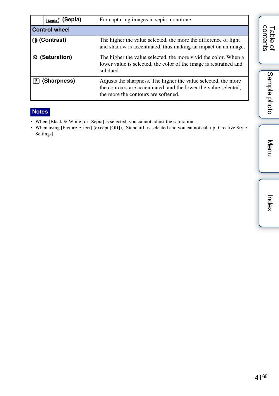 Sony NEX-7K User Manual | Page 41 / 211