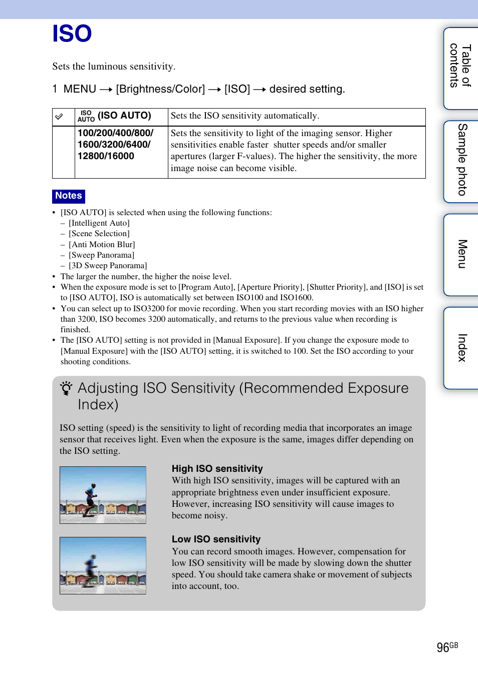 Sony NEX-7K User Manual | Page 96 / 211