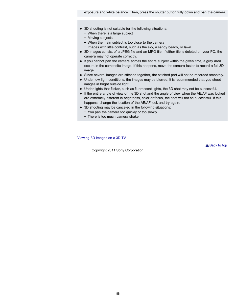 Sony DSC-WX9 User Manual | Page 88 / 252