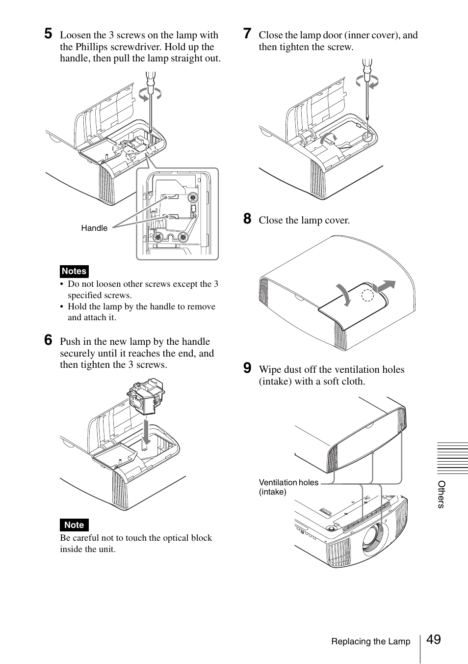 Sony VPL-VW600ES User Manual | Page 49 / 88