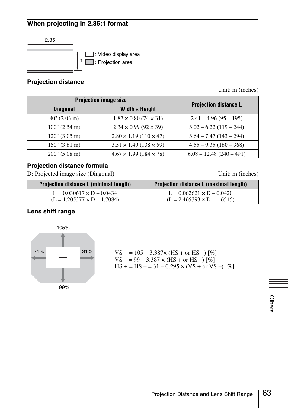 Sony VPL-VW600ES User Manual | Page 63 / 88