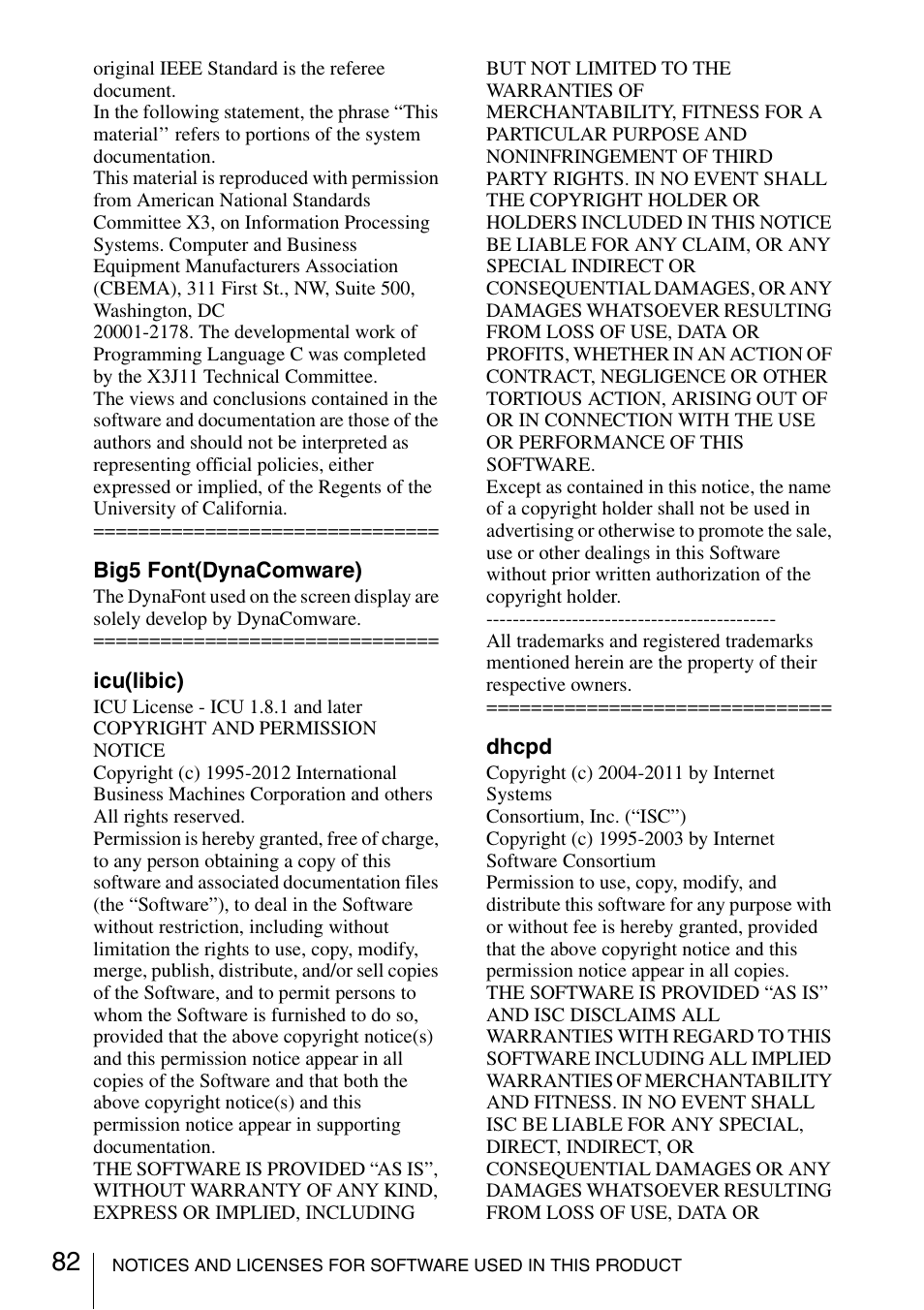 Sony VPL-VW600ES User Manual | Page 82 / 88