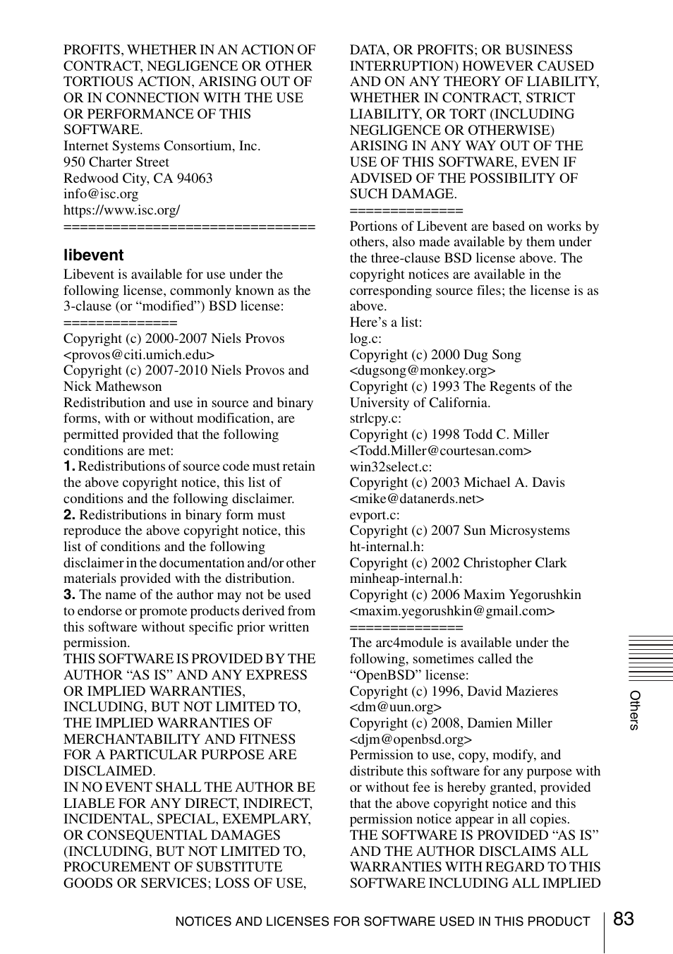 Sony VPL-VW600ES User Manual | Page 83 / 88