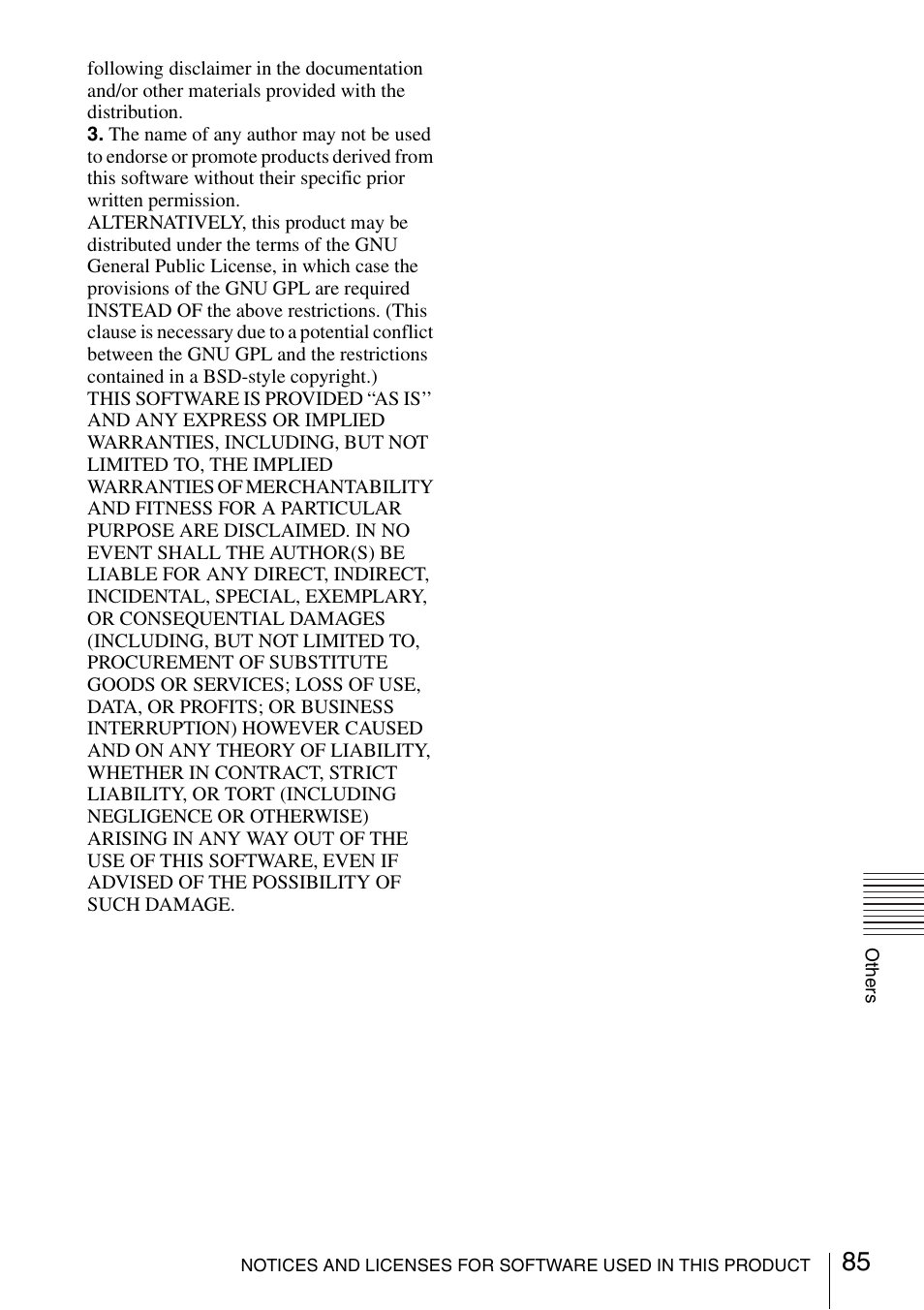 Sony VPL-VW600ES User Manual | Page 85 / 88