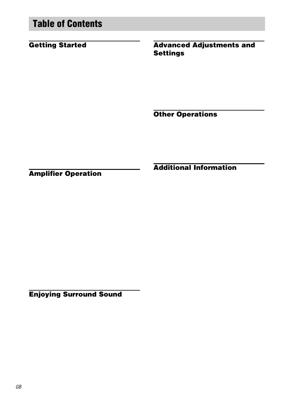 Sony STR-DA1000ES User Manual | Page 4 / 56