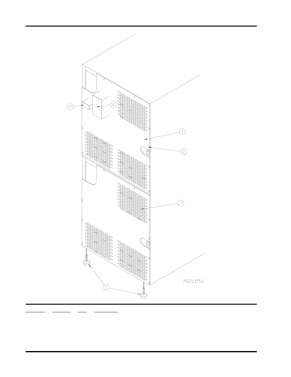 Rear guard assemblies | American Dryer Corp. ADG-531HS User Manual | Page 28 / 30