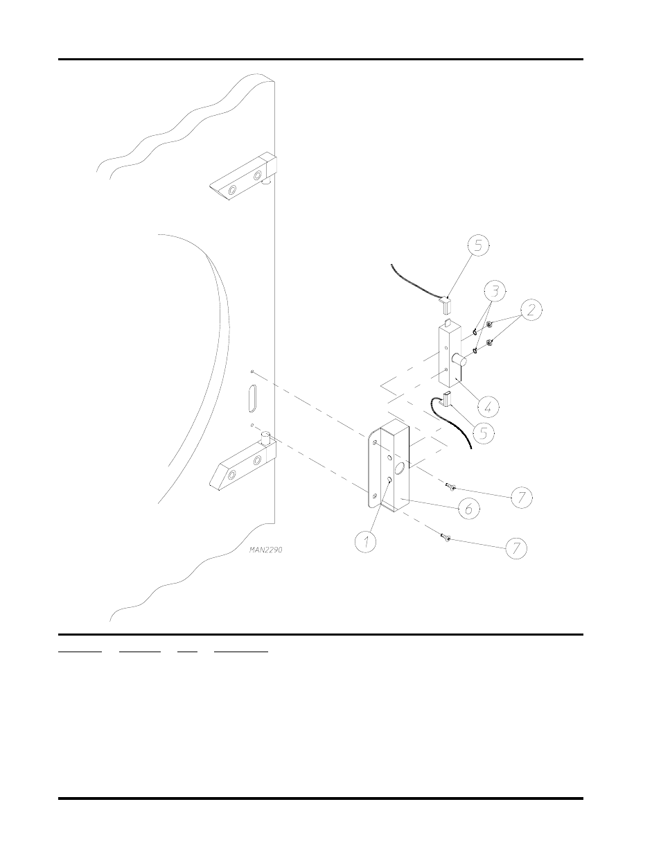 Main door switch assembly | American Dryer Corp. ADG-531HS User Manual | Page 8 / 30