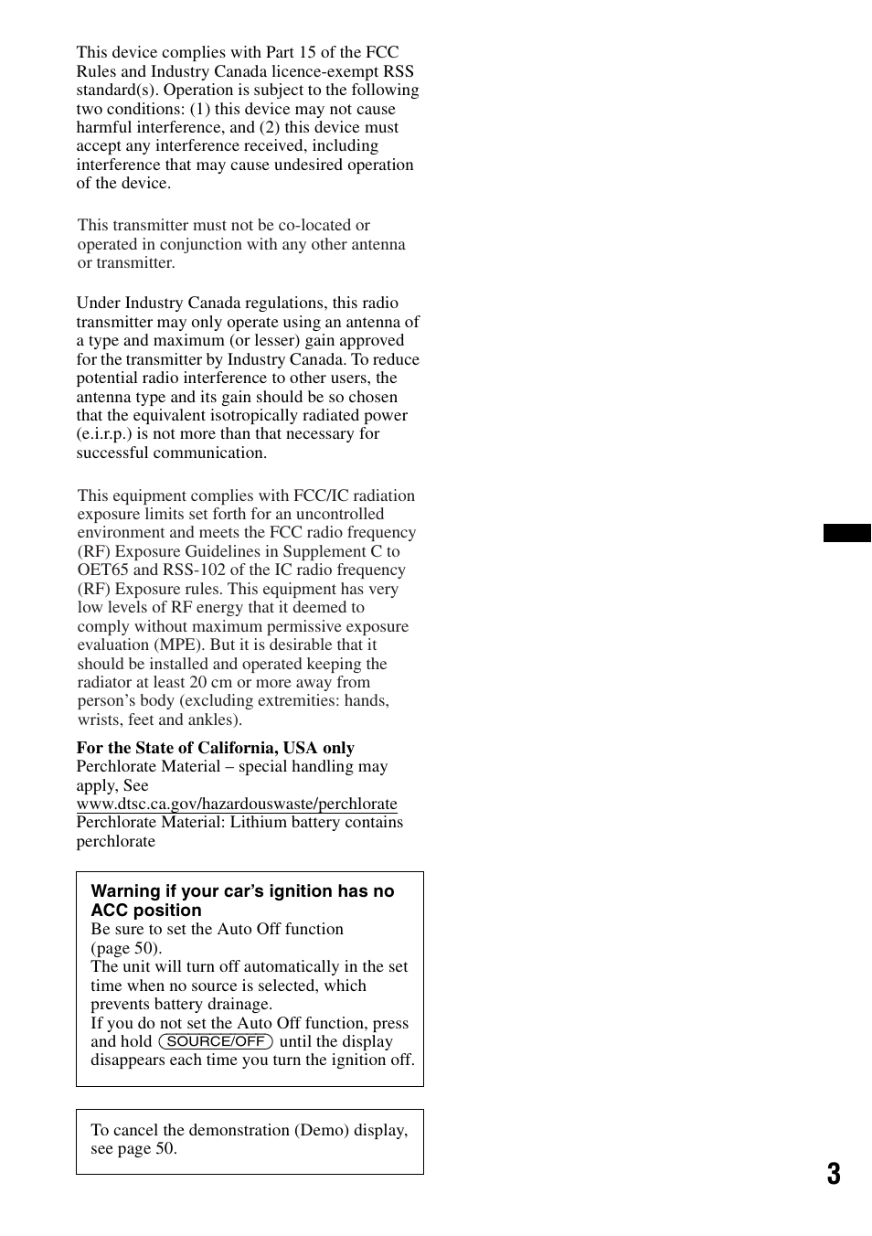 Sony XAV-601BT User Manual | Page 3 / 220