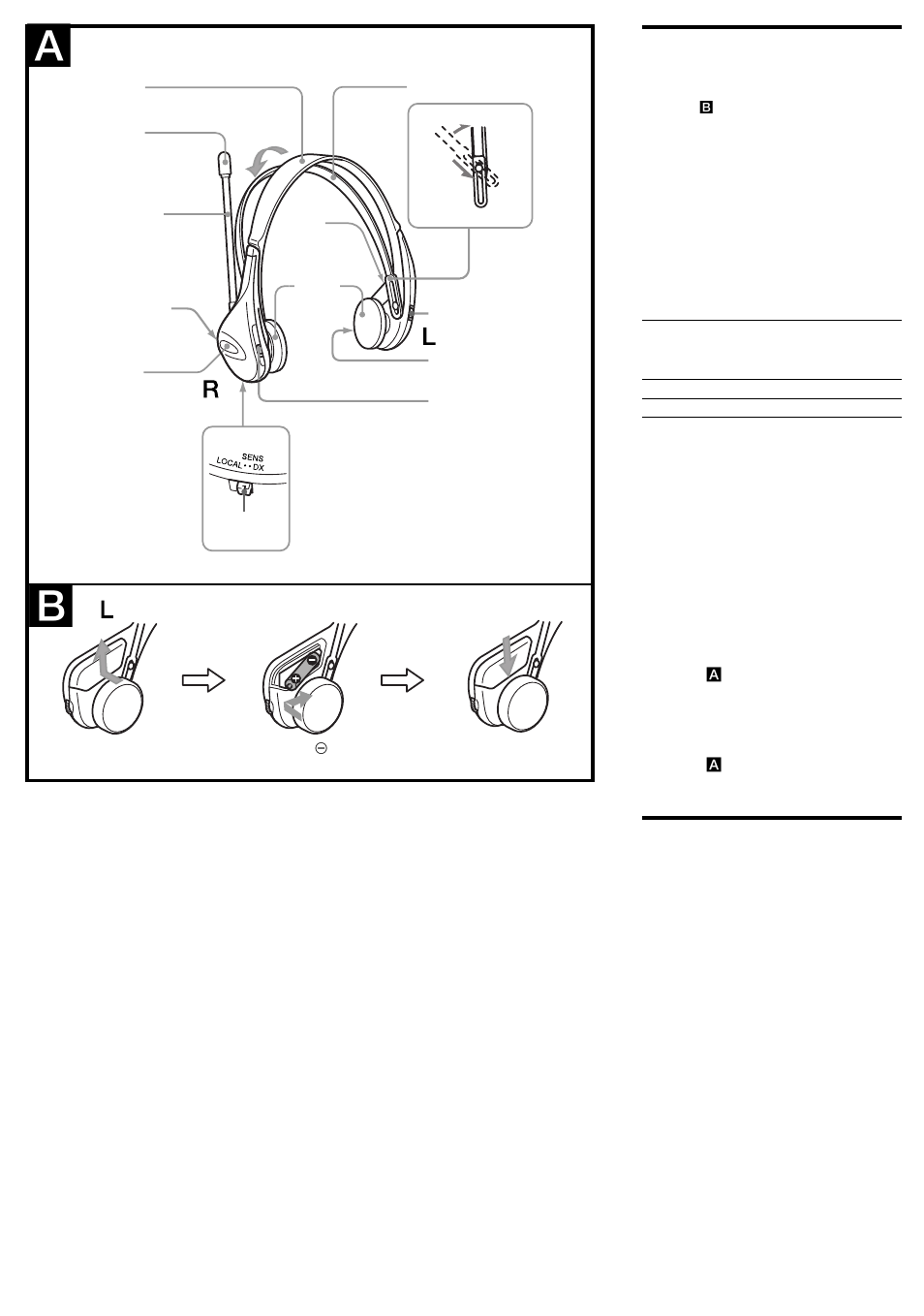 Getting started, Playing the radio | Sony SRF-H3 User Manual | Page 2 / 2