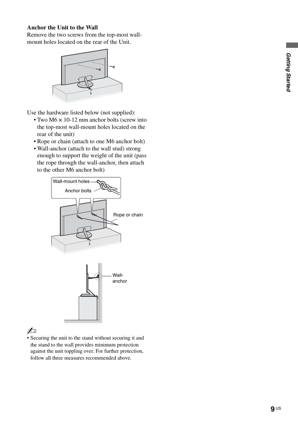 Sony KLV-40ZX1M User Manual | Page 9 / 87