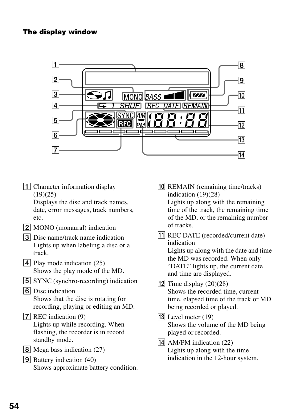 Sony MZ-R90 User Manual | Page 54 / 56