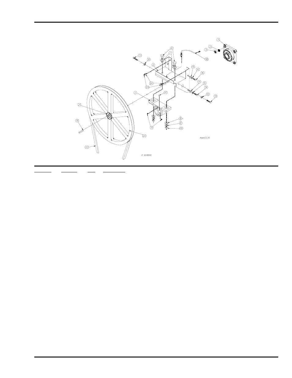 Tumbler bearing assembly, For models with setscrew type bearings | American Dryer Corp. ML-758 User Manual | Page 17 / 46