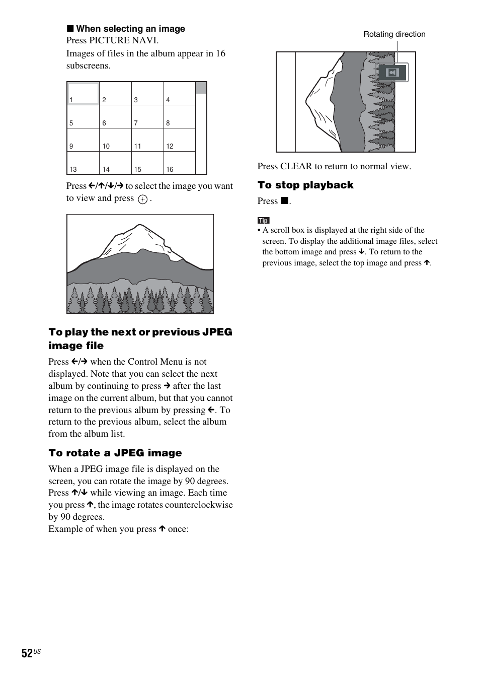 Sony DAV-FX500 User Manual | Page 52 / 104