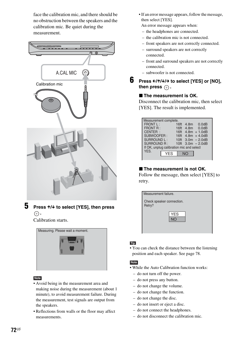 Sony DAV-FX500 User Manual | Page 72 / 104