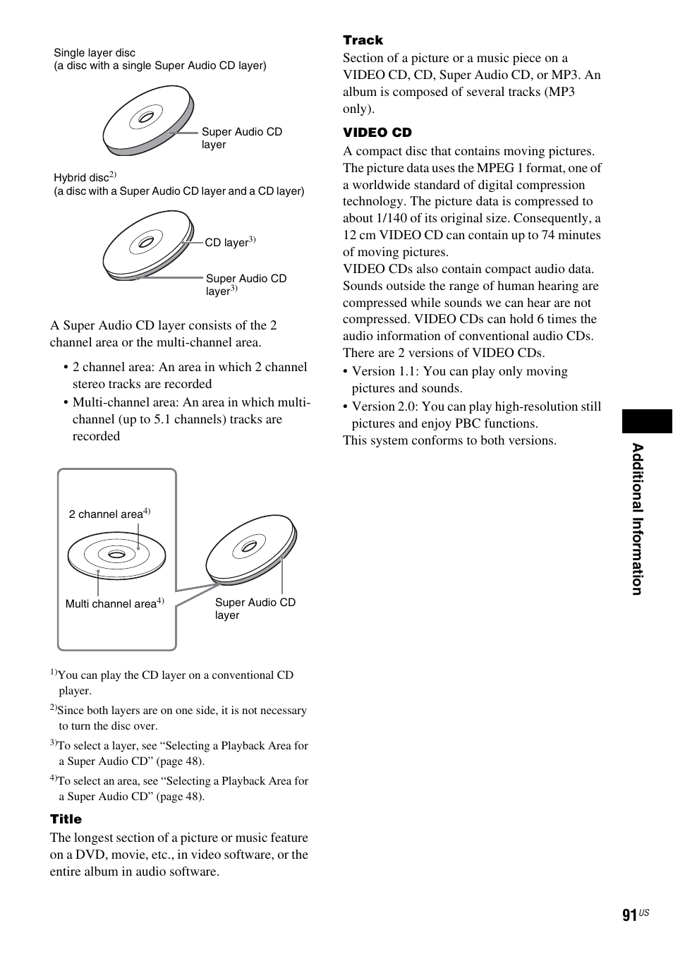 Sony DAV-FX500 User Manual | Page 91 / 104