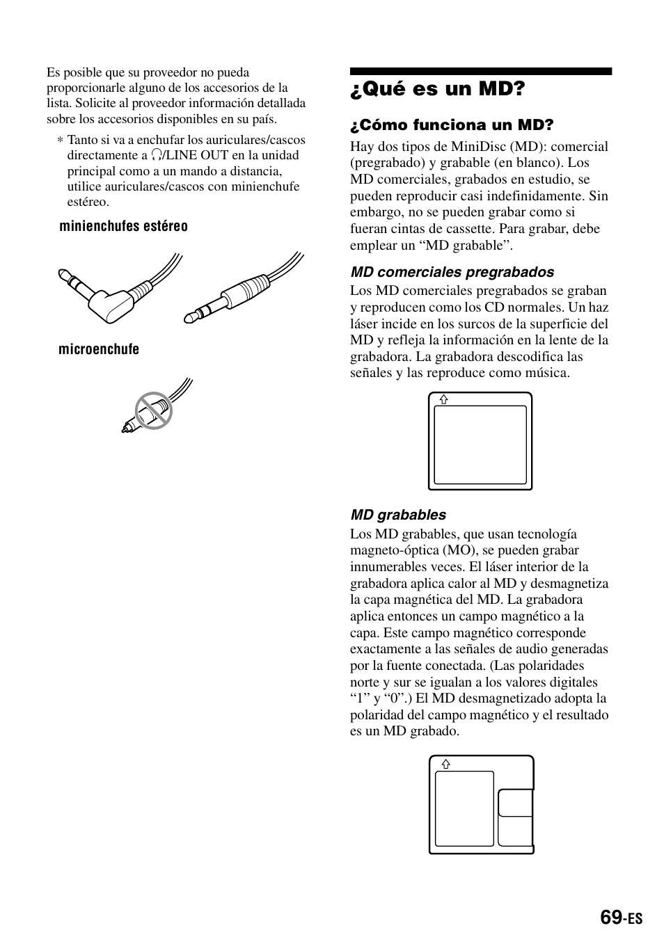 Qué es un md | Sony MZ-R900 User Manual | Page 139 / 212