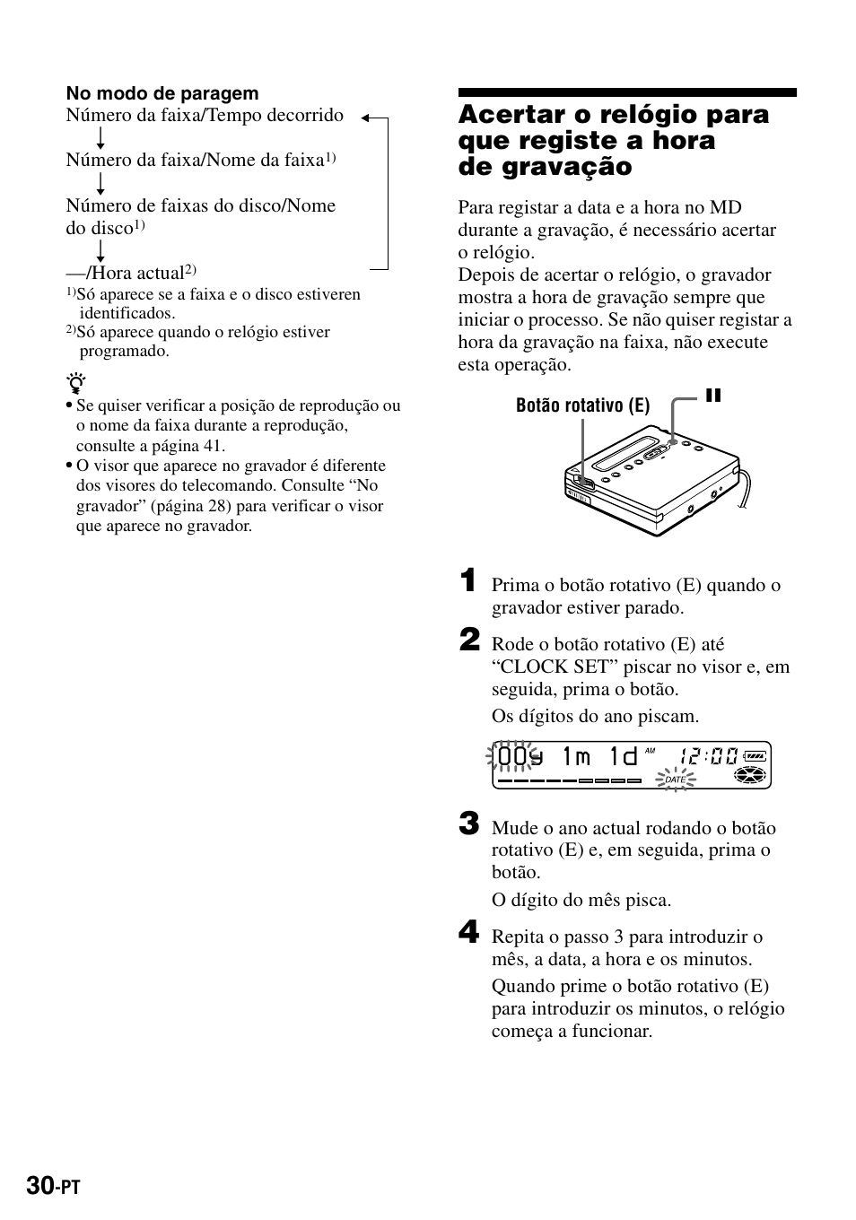 00y 1m 1d | Sony MZ-R900 User Manual | Page 170 / 212